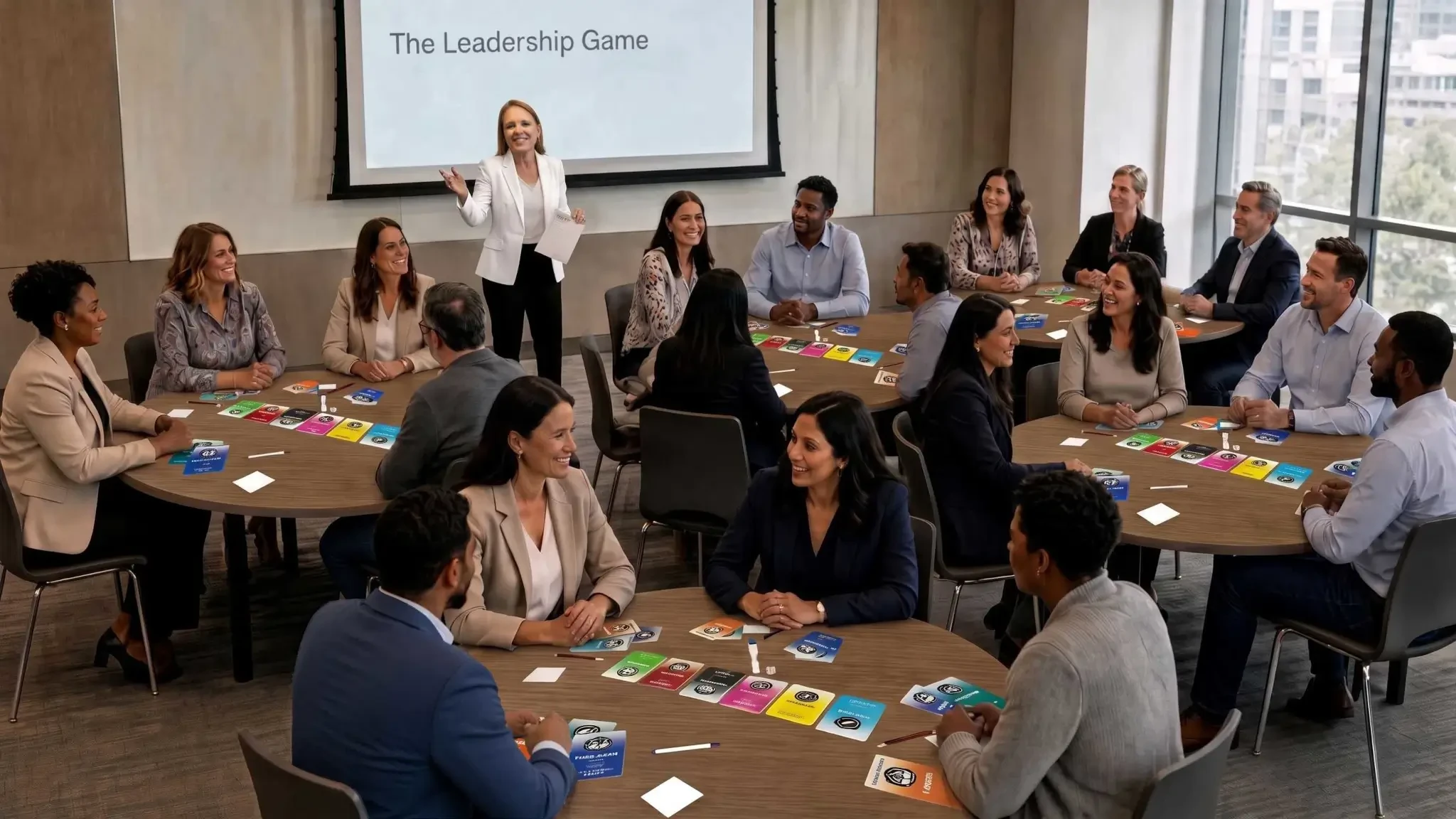The Leadership Game - room, people